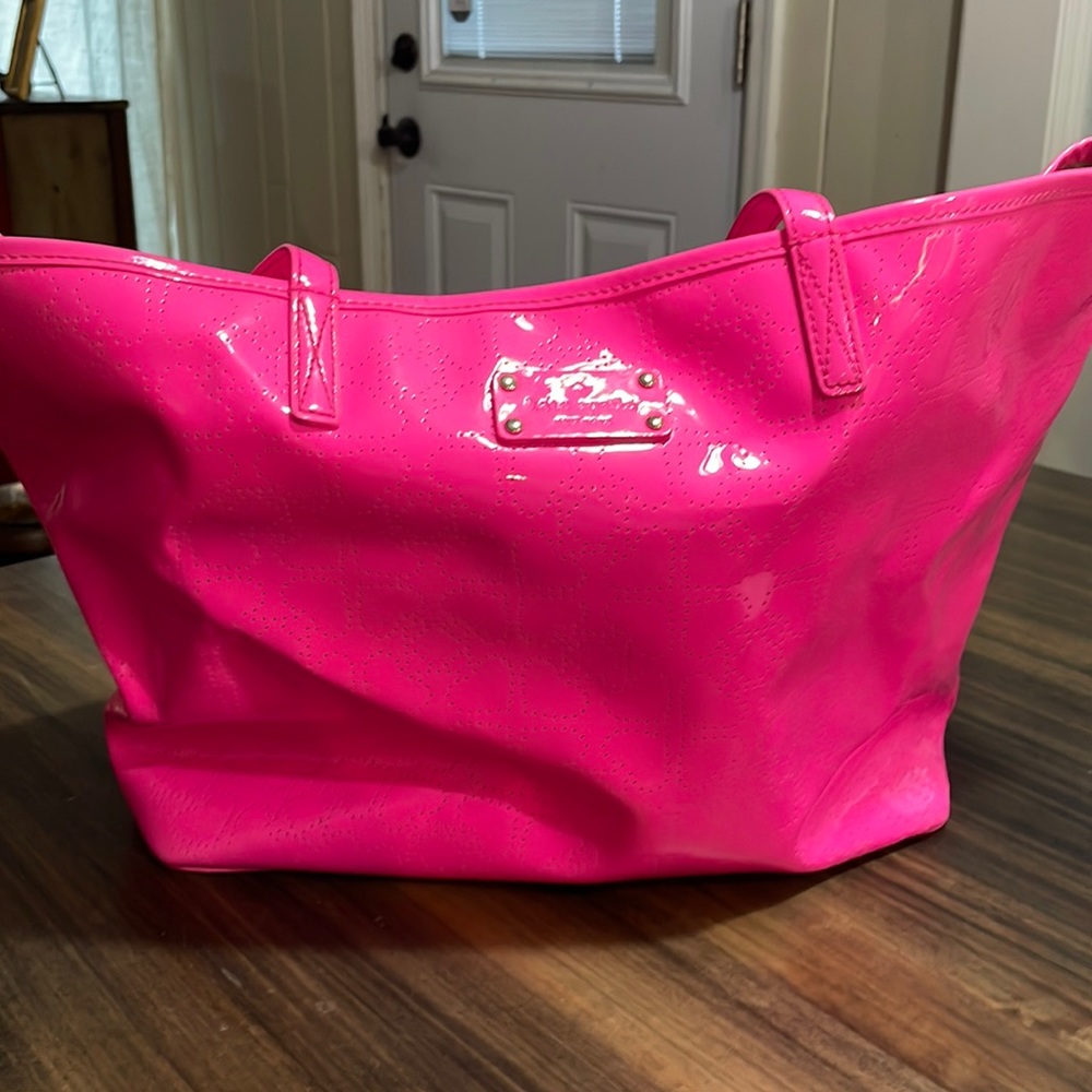 Hot pink Kate spade bucket purse